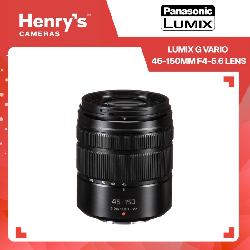 PANASONIC LUMIX G VARIO 45-150MM F4-5.6 LENS